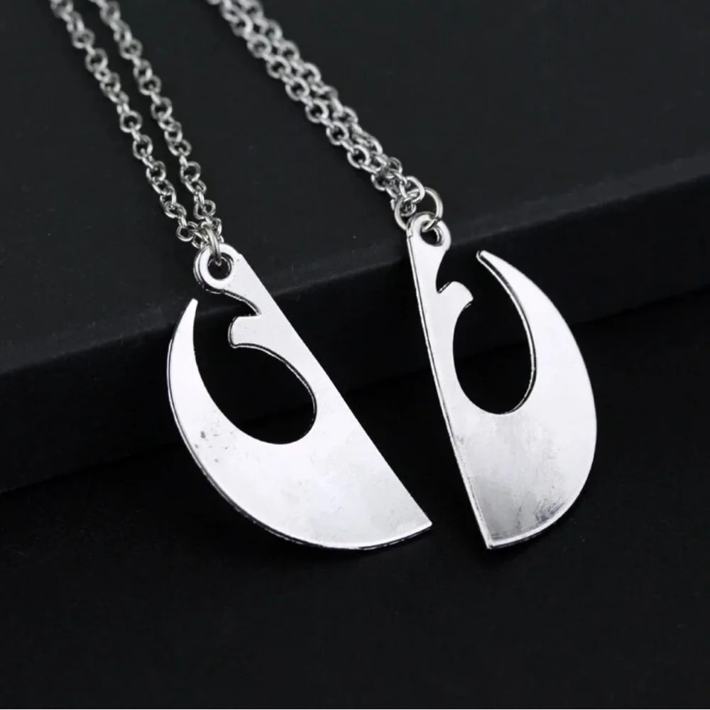 Star Wars Rebel Alliance Best Friends BFF Necklace 2 Piece Set - Picture 5 of 6